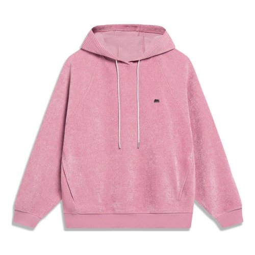 Li-Ning Basic Logo Hoodie - Pink - AWDT030.2