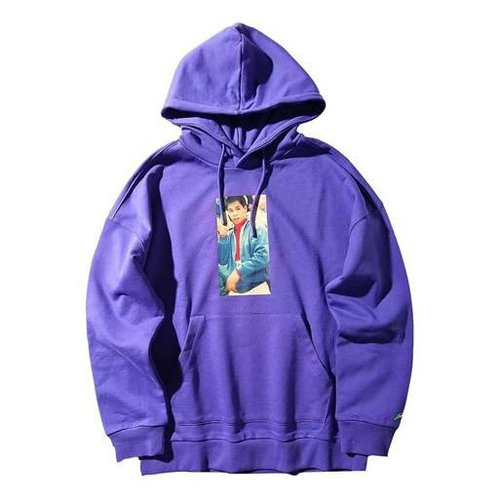 Li-Ning Character Casual Hoodie - Purple - AWDNB63.3