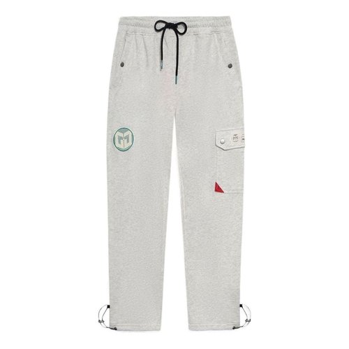 Li-Ning CJ McCollum Graphic Straight Sweatpants - Grey - AKLRF57.1