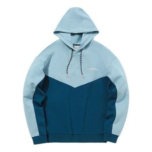 Li-Ning Color Block Hoodie - Blue/Teal - AWDQ438.2
