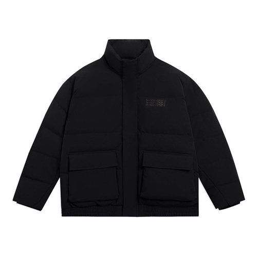 Li-Ning Counterflow Logo Down Jacket - Black - AYMS387.1