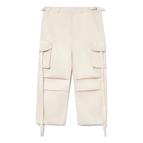 Li-Ning Counterflow Loose Fit Cargo Pants - Beige - AKXR601.1