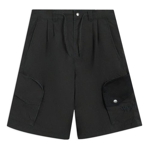 Li-Ning Embroidered Logo Shorts - Black - AKSS077.4