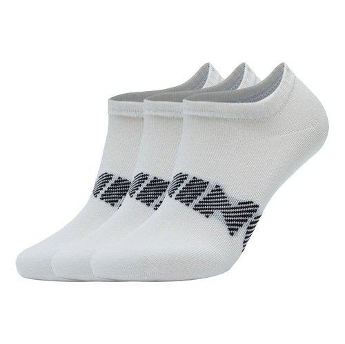 Li-Ning Footie Socks - White/Grey - AWST113.3