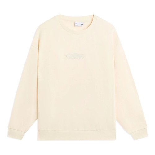Li-Ning Lifestyle Plain Pullover - Cream White - AWDSB51.1