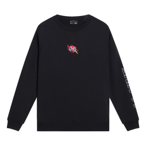 Li-Ning Lifestyle Sportswear Pullover - Black - AWDS923.3