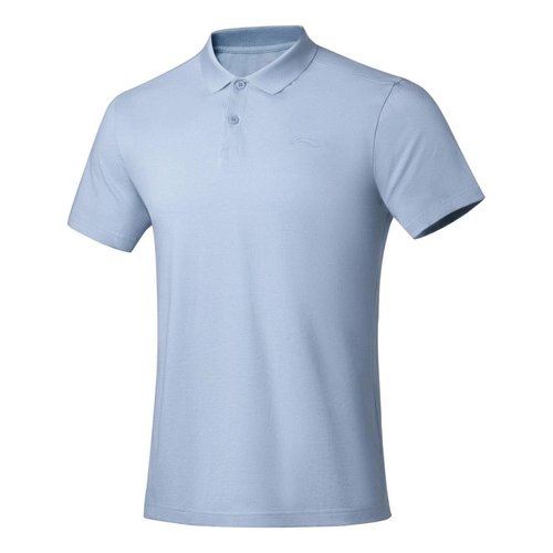 Li-Ning Logo Training Polo Shirt - Blue - APLT029.4