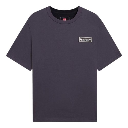 Li-Ning Love Nature Graphic T-shirt - Grey - AHSS117.2