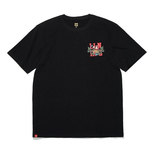Li-Ning Rijindoujin Cartoon Graphic T-shirt - Black/Multi-Color - AHST001.4