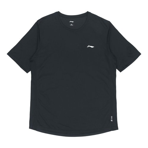 Li-Ning Small Logo Quick-Drying T-shirt - Black/White - AHSR591.2