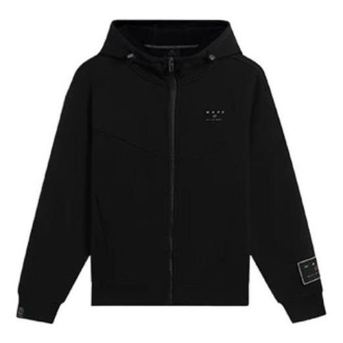 Li-Ning Wade Plus Velvet Winter Comfortable Jacket - Black - AWDSC45.1
