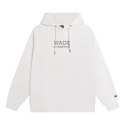 Li-Ning Way of Wade Graphic Hoodie - White/Grey - AWDS817.2