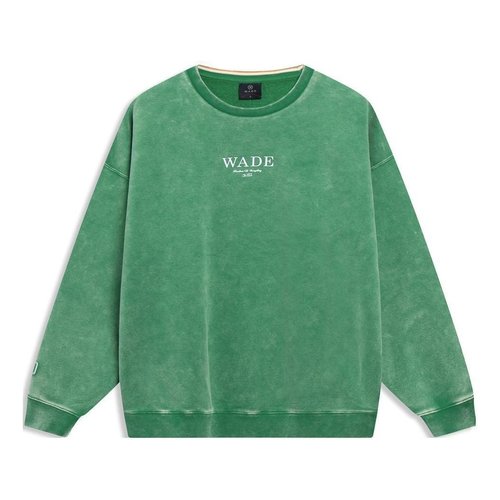 Li-Ning Way of Wade Graphic Sweatshirt - Green/Multi-Color - AWDT143.9