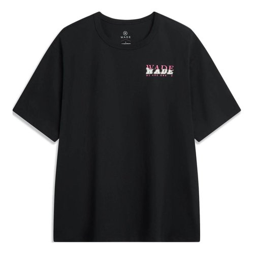 Li-Ning Way of Wade Graphic T-shirt - Black - AHSU361.6
