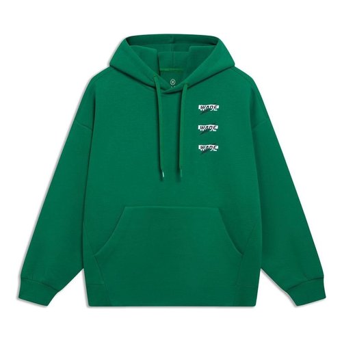 Li-Ning Way of Wade Photo Graphic Hoodie - Green/Multi-Color - AWDT149.7