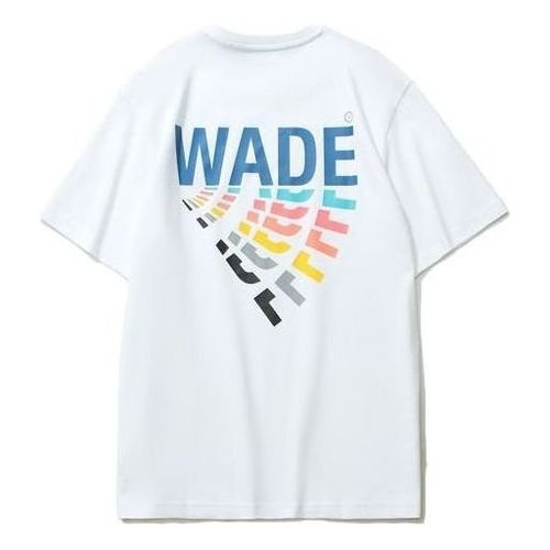 Li-Ning Way of Wade Shadow Graphic T-shirt - White/Multi-Color - AHSR487.3