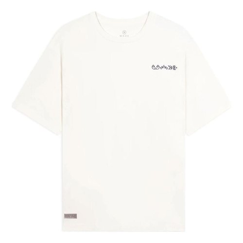 Li-Ning Way of Wade Small Graphic T-shirt - Creamy White/Grey - AHSS805.3