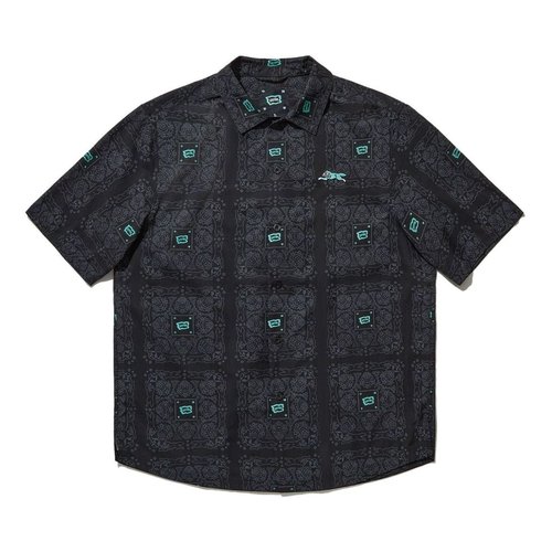 Li-Ning x BBC ICECREAM All-Over Print Shirt - Black/Multi-Color - ASHU499.1