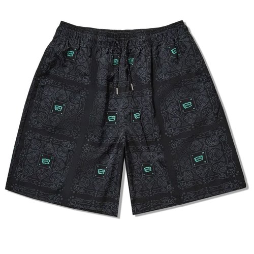 Li-Ning x BBC ICECREAM All-Over Print Shorts - Black - AKSU793.1