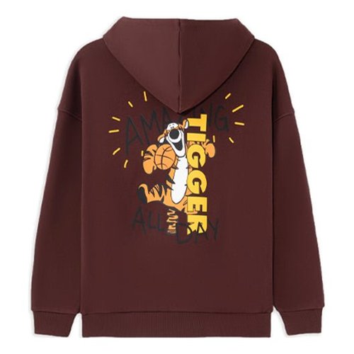 Li-Ning x Disney Crossover Series Casual Loose Pullover - Burnt Brown - AWDRH39.2