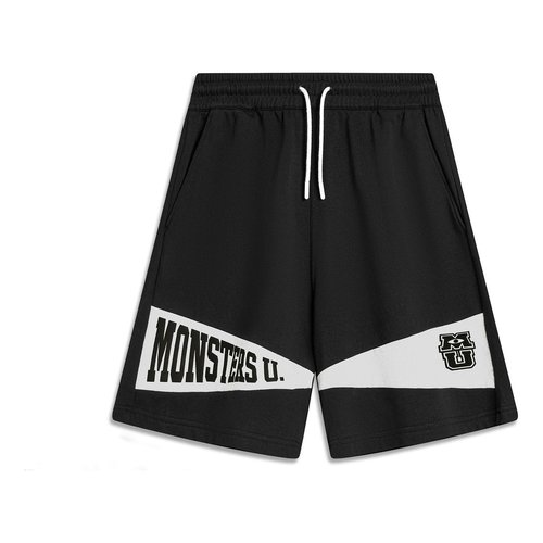 Li-Ning x Disney Monsters University Graphic Shorts - Black/White - AKSU489.2