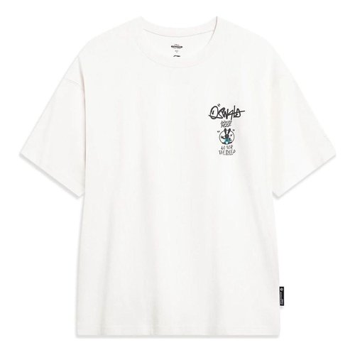 Li-Ning x Disney Oswald Graphic T-shirt - White - AHST311.5
