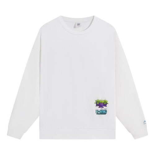 Li-Ning x Disney Toy Story Graphic Sweatshirt - White/Multi-Color - AWDS971.2