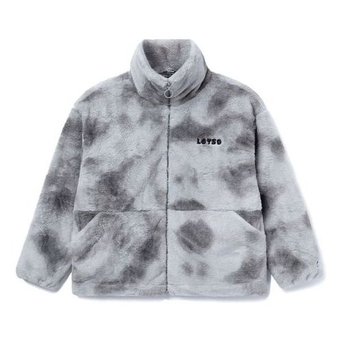Li-Ning x Disney Toy Story Lotso Logo Polar Fleece Jacket - Grey/Black - AFMR008.3