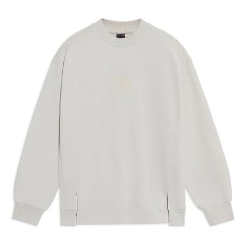 Li-Ning x Dragon Crossover Series Loose Round Neck Pullover - White - AWDS301.1