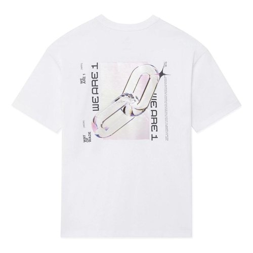 Li-Ning x Glare Way of Wade Graphic T-shirt - White - AHSS643.2