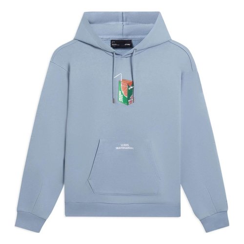 Li-Ning x Phil Hackett Graphic Hoodie - Blue/Multi-Color - AWDS909.2
