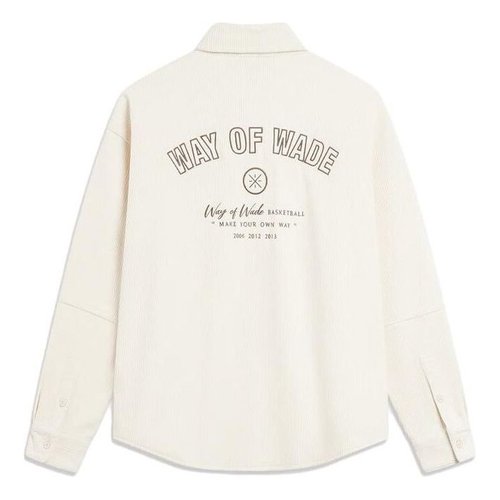 Li-Ning x Way of Wade Lifestyle Shirt - White - AFDT689.5