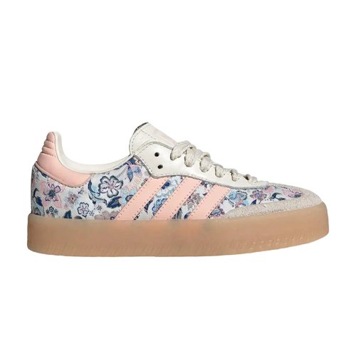 Liberty London x adidas Sambae Big - Off White/Blush Pink/Gum - JQ2009