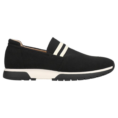 LifeStride Haddie Teddy Knit Slip On - Black - H6614F3003