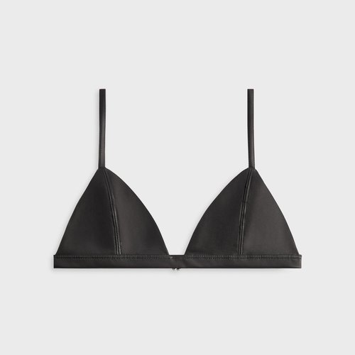 Lisa for Kith Braelyn Faux Leather Bra - Black - WIN0016-001