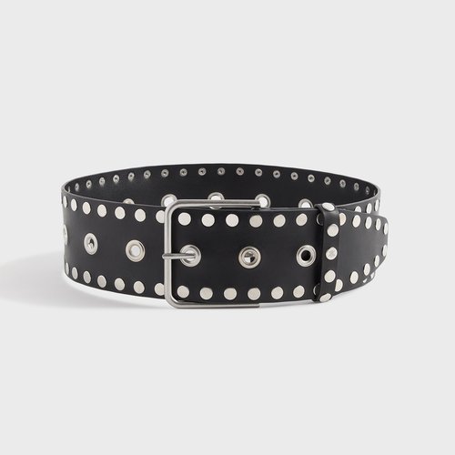 Lisa for Kith Studded Oversized Belt - Black - WSL0016-001