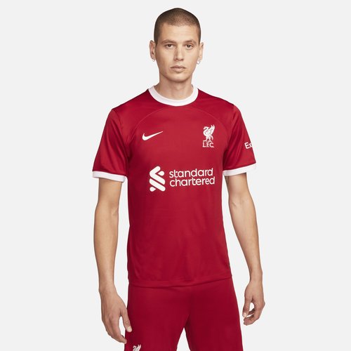 Liverpool FC 2023/24 Stadium Home Nike Dri-FIT Soccer Jersey - Gym Red/White - DX2692-688