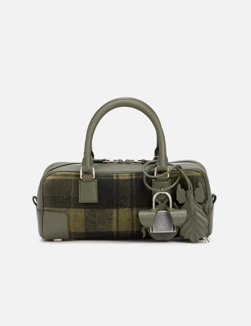 LOEWE Amazona 23 Cropped Bag - Khaki/Green