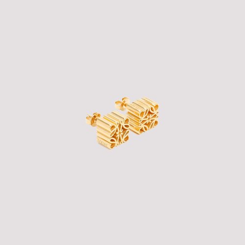 LOEWE Anagram Earrings - J821239X04 8130 GOLD