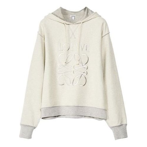 LOEWE Anagram Hoodie - Grey Melange - S359341X98-1440