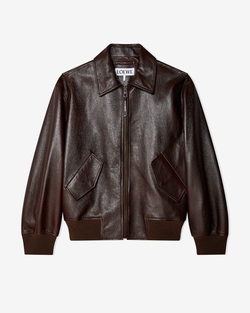 LOEWE Aviator Jacket - Ox Blood - H526Y19LAS