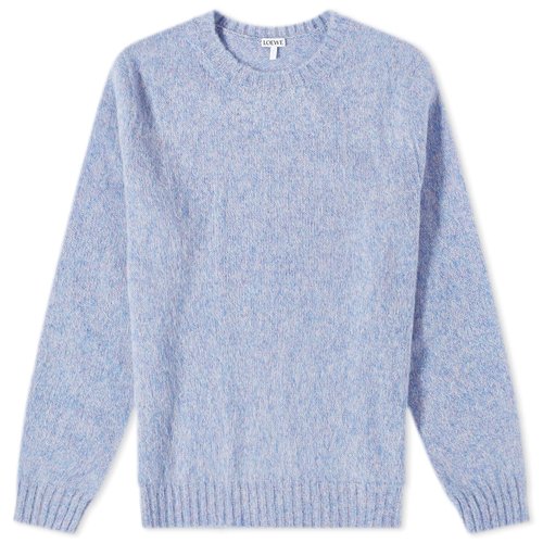 LOEWE Brushed Crew Knit - Pink/Blue - H526Y14KEM7143