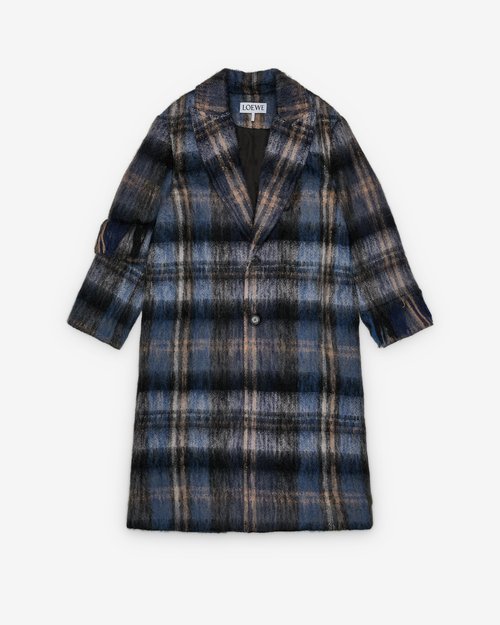 LOEWE Coat - Blue/Multi - S540Y01XBH