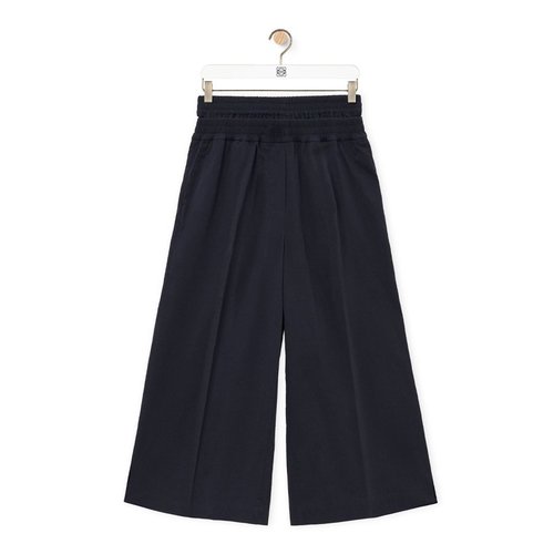 LOEWE Cropped Trousers In Cotton And Silk - S359Y04XE4.5440