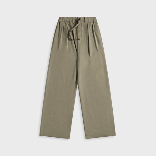 LOEWE Drawstring Trousers - Khaki Green - H526Y04WH5-4160