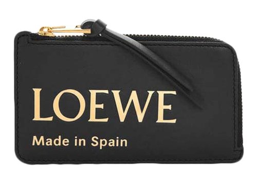 LOEWE Embossed LOEWE Coin Cardholder - Black