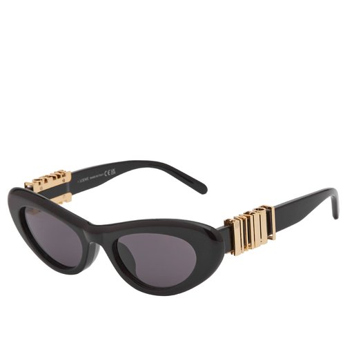 LOEWE Eyewear Slim Oval Sunglasses - Black - LW40156U-5201A