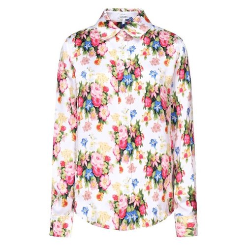 LOEWE Floral-Printed Button-Up Shirt - S540Y05XAV.9616