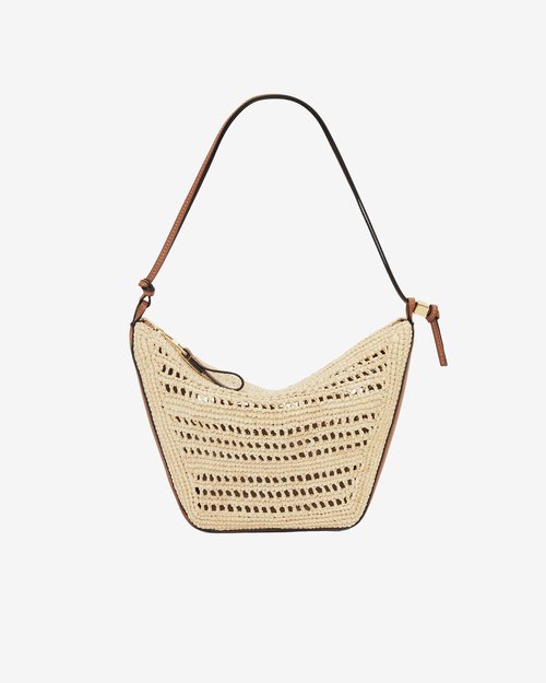 LOEWE Hammock Hobo Mini - Tan/Natural - A538G13X09