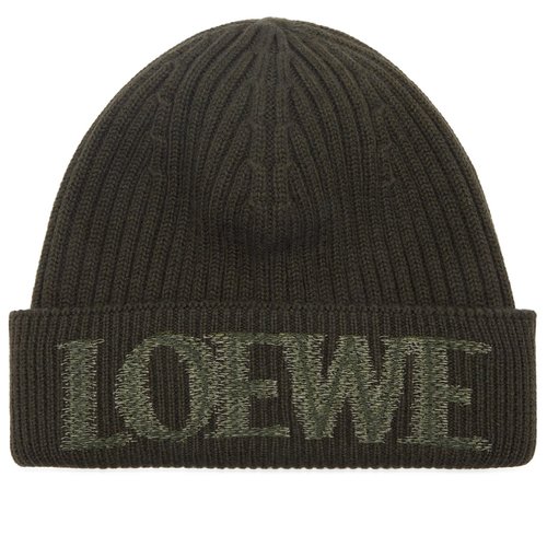 LOEWE Logo Beanie - Tea Dust Glaze - F540257X23-8967
